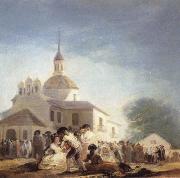 Francisco Goya The Hermitage of St Isidore china oil painting artist